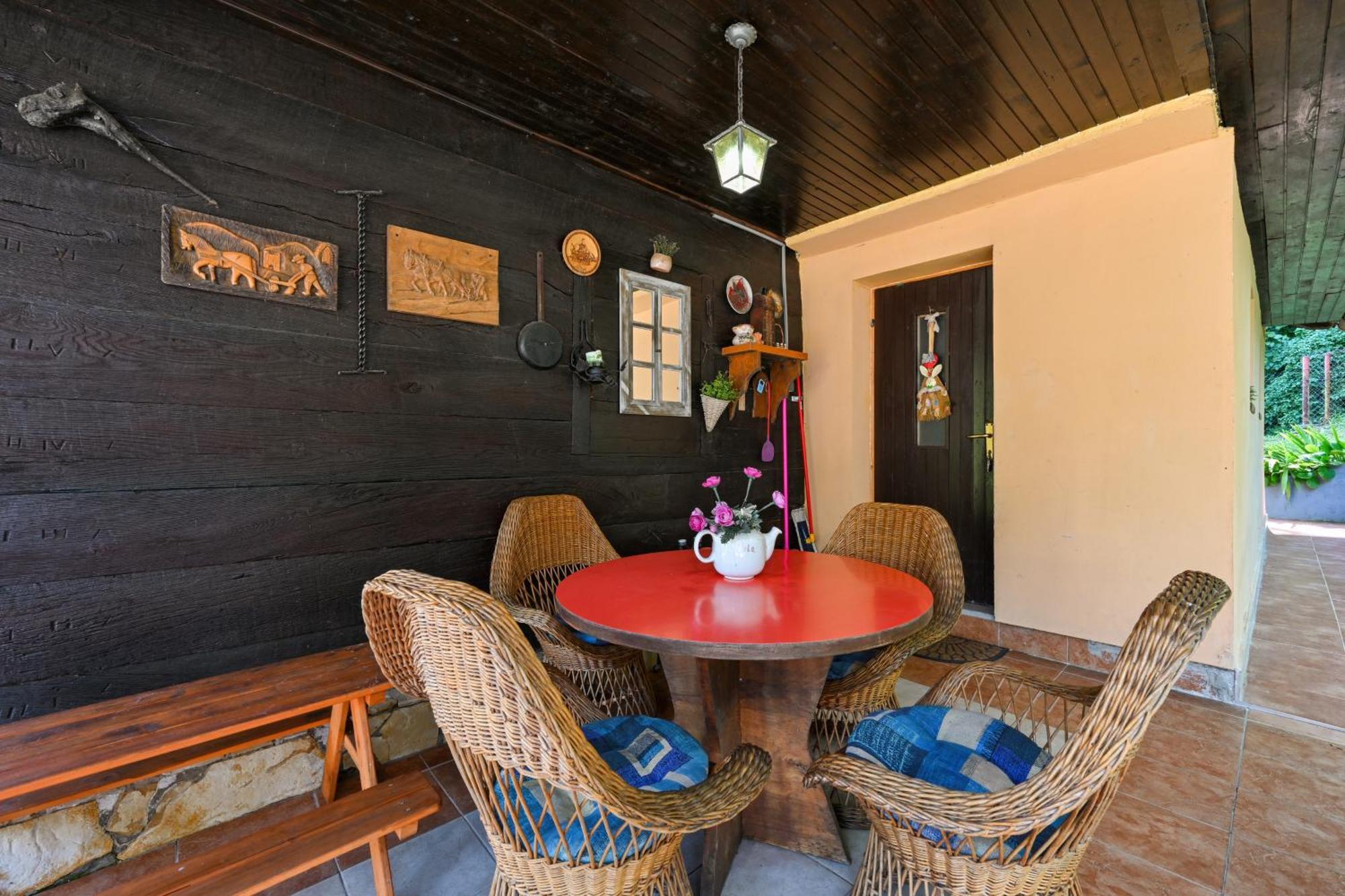 Kuca Viola, Traditional Wooden House In Tuhelj Luaran gambar